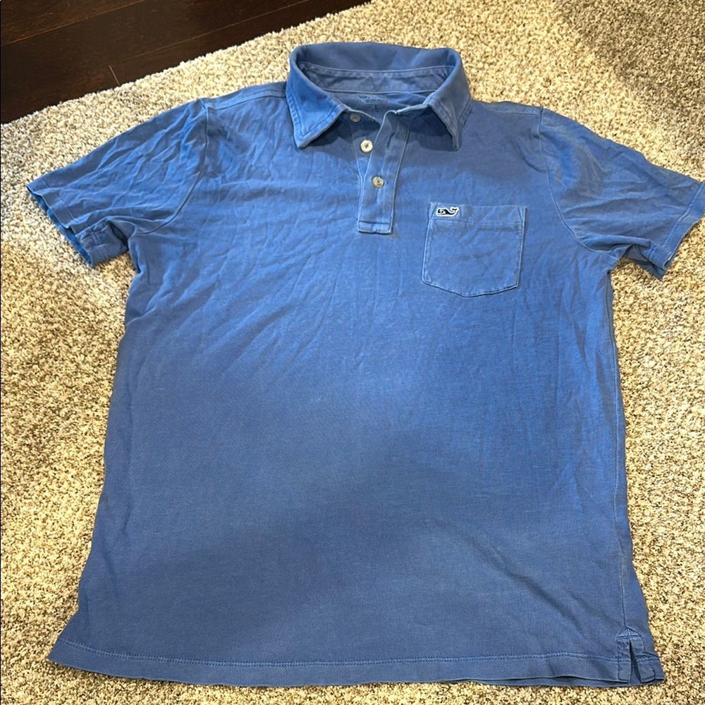 Boy’s Vineyard Vine Blue Polo Shirt